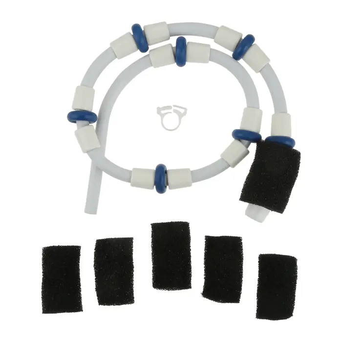 Nettoyeur de piscine automatique en caoutchouc souple, collier de serrage de tuyau de balayage, épur