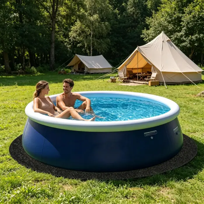 Tapis de piscine pour sol
