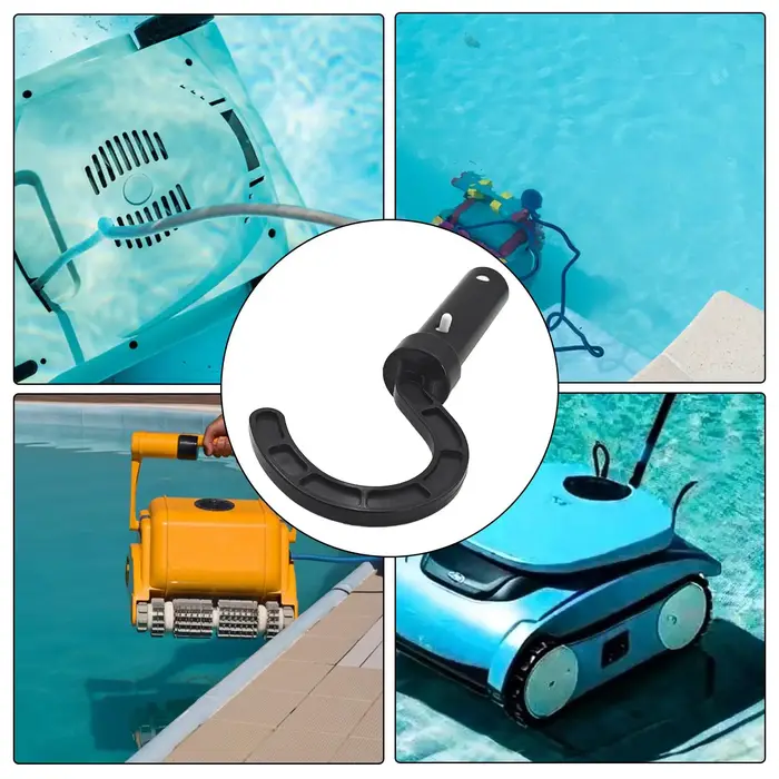 Crochet de rangement pour robot nettoyeur de piscine
