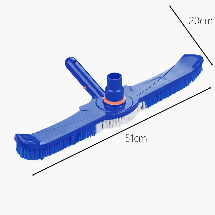 Tête d'aspirateur de piscine de 20 pouces avec adaptateur tourbillonnant : éradiquer la saleté, livr