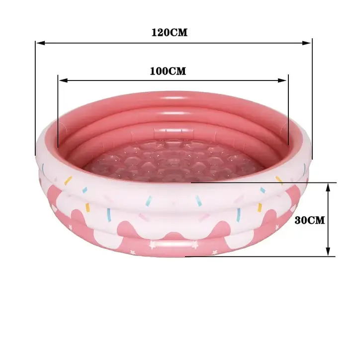 Piscine gonflable réutilisable Double couche