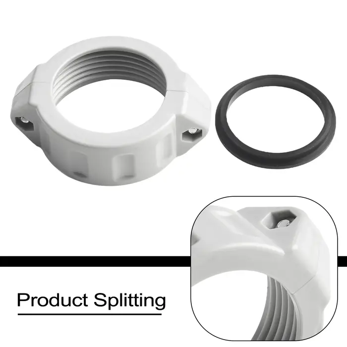 Pour l'entretien des piscines, dimensions extérieures de 5,8 cm, connecteur à écrou pour piscine gon