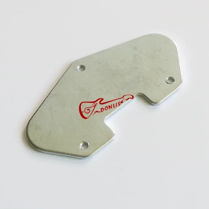 Plaque de base de micro de pont en acier Donlis US Standard 6-32 plaquée cuivre avec vis de montage et ressorts