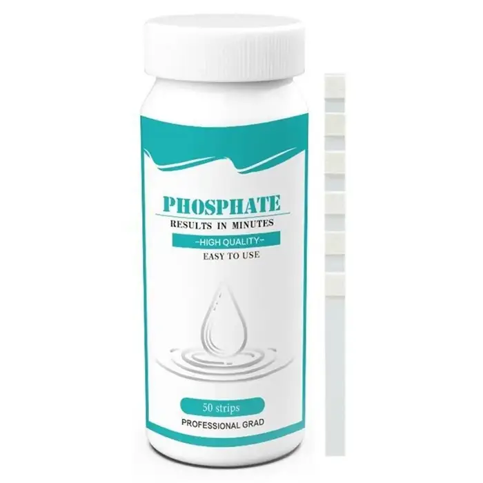Bandelettes de test de phosphate F-3C Rapid Check, 50 pièces, détecteur de qualité de l'eau, testeur