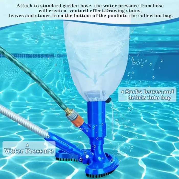 Boîte à outils brosse aspirateur de piscine Portable pôle télescopique