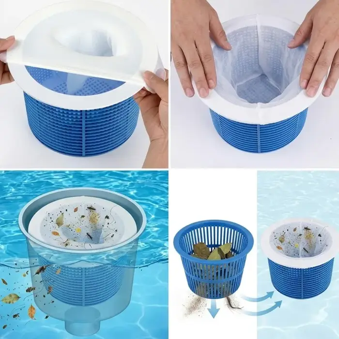 Chaussettes filtrantes pour skimmer de piscine