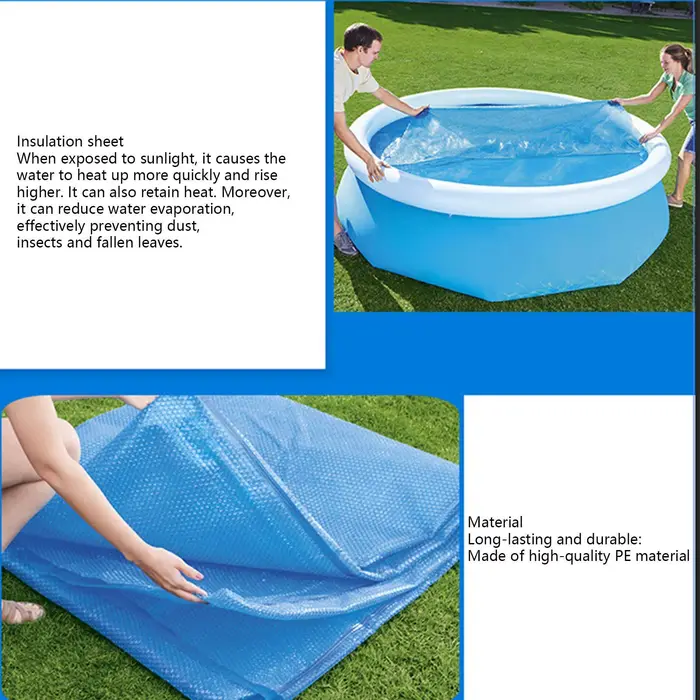 Couverture de piscine ronde pour piscine hors sol