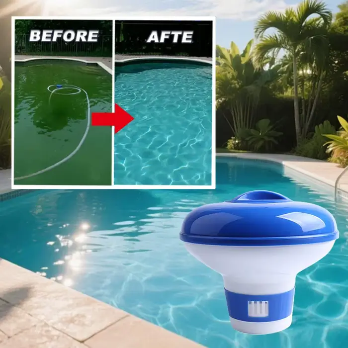 Flotteur distributeur automatique de produits chimiques pour piscine