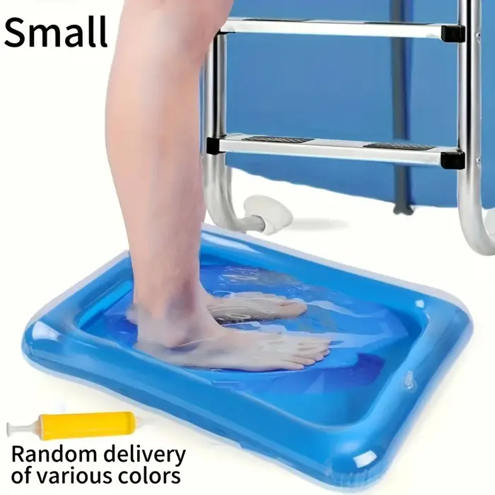 1 pièce Bassin de nettoyage de piscine portable et pliable, un essentiel pour l'entretien de la pisc