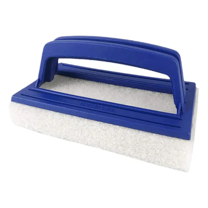 Brosse éponge nettoyeur de piscines avec poignée