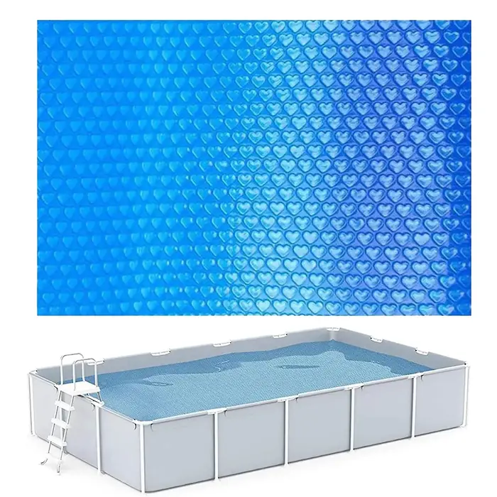 Couverture de piscine solaire bulle