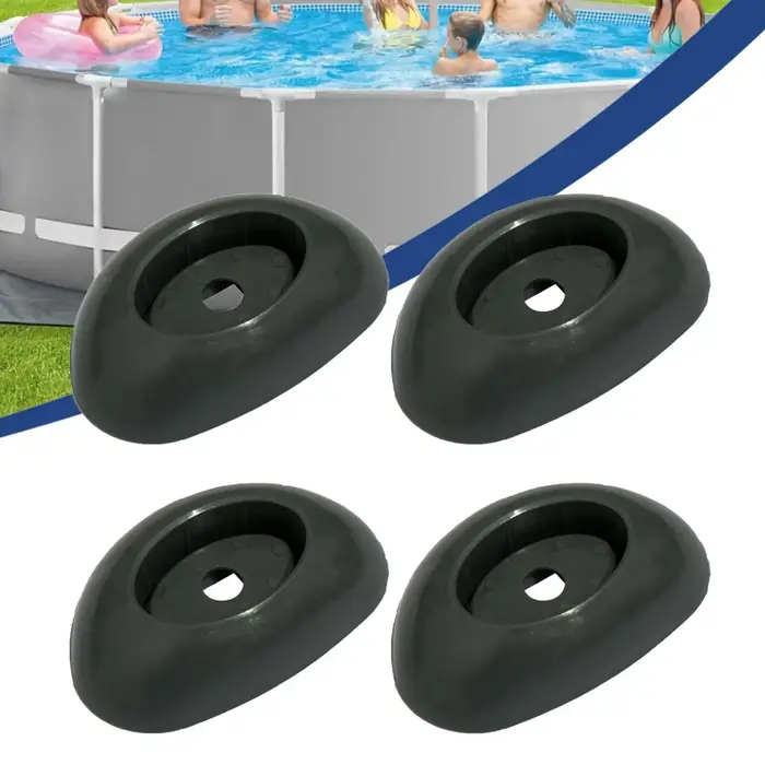 Lot de 4 embouts de pieds de piscine