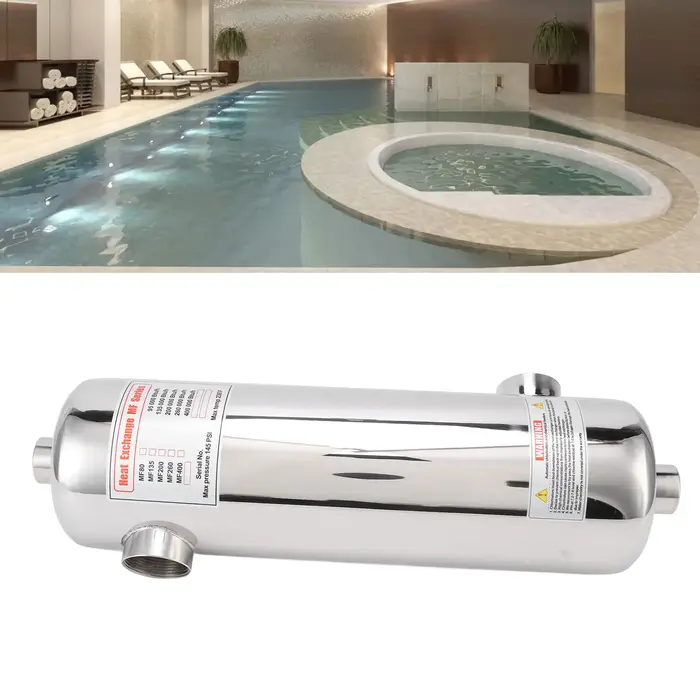 Échangeur de chaleur de piscine 60kw