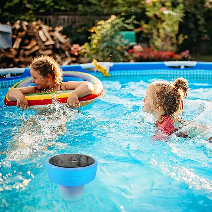 Ioniseur Solaire Lumineux pour Piscine