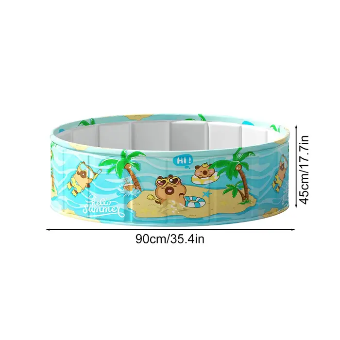 90/120/160cm pliable enfants piscine pataugeoire enfants piscine bébé encadré piscines bain pour ani