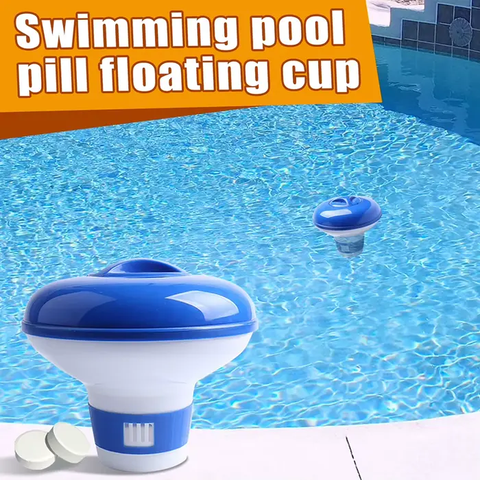 Flotteur chimique de piscine