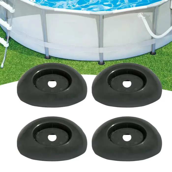 Lot de 4 embouts de pieds de piscine
