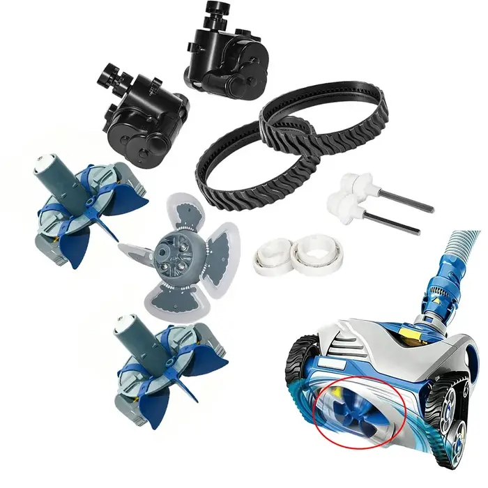 Kit de remplacement pour nettoyeur de piscine Zodiac MX6 MX8 comprenant la turbine R0524900
