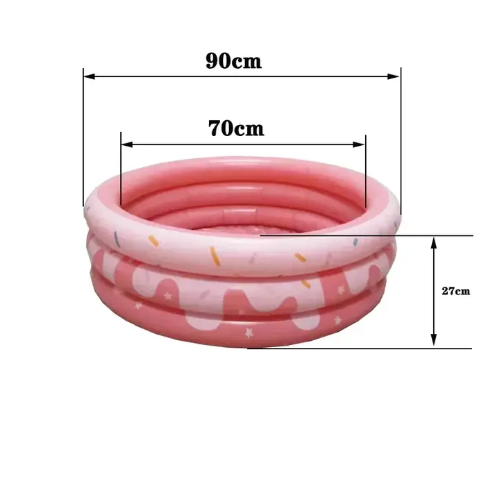 Piscine gonflable réutilisable Double couche, jardin Portable épais pour enfants, jouets d'eau, fête