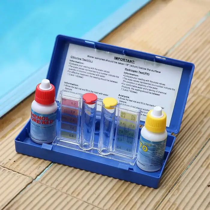 Kit de Test de qualité de l'eau au chlore PH