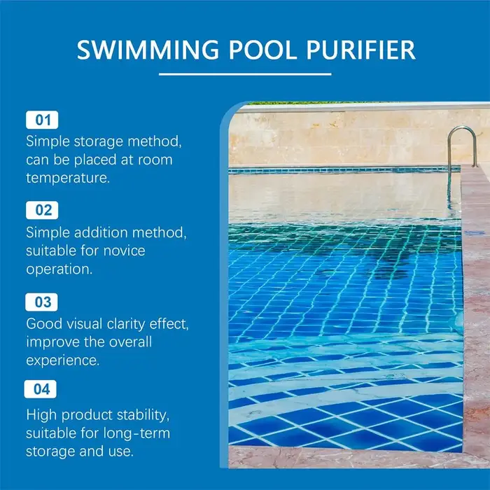 Liquide Clarifiant Purifiant pour Piscine