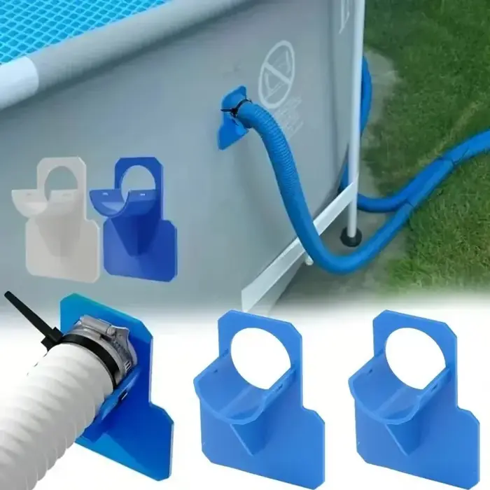 1 ensemble de supports pour tuyau de piscine - Empêche