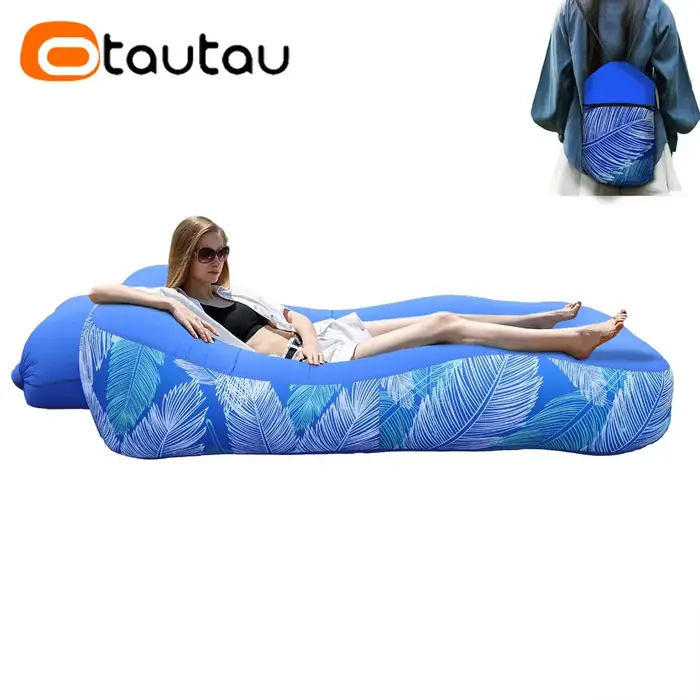 Canapé gonflable pliant flottant pour piscine