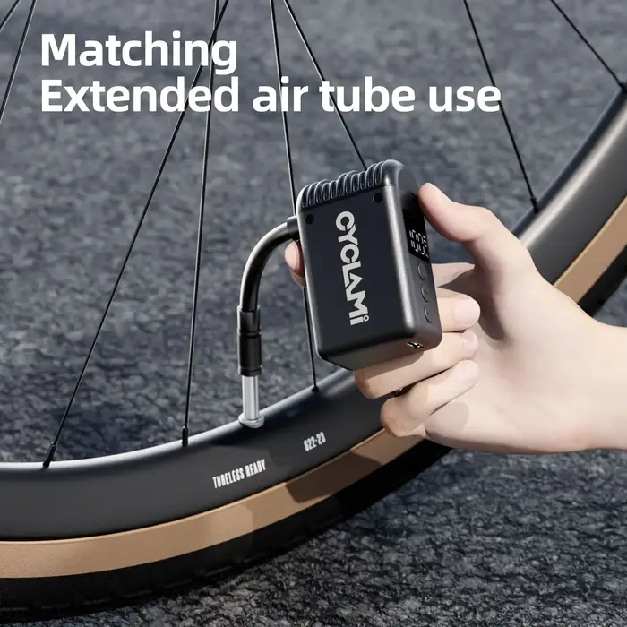 CYCLAMI Mini pompe à air électrique portable pour vélo de poche