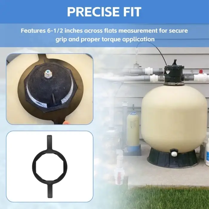 Clé filtre piscine robuste, pour vannes filtres Spa Tagelus TA 30D 40D 50D 60D, nettoyage régulier 1
