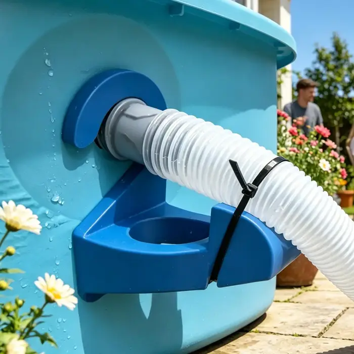 Support de tuyau d'eau de piscine, 3 pièces, support de tube antidérapant, supports de tuyaux de pis