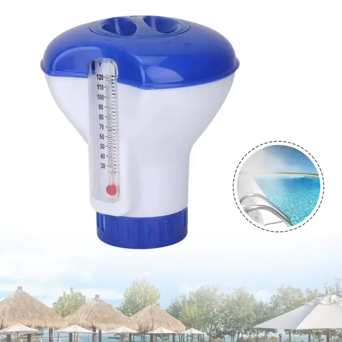 Distributeur de produits chimiques flottant pour piscine