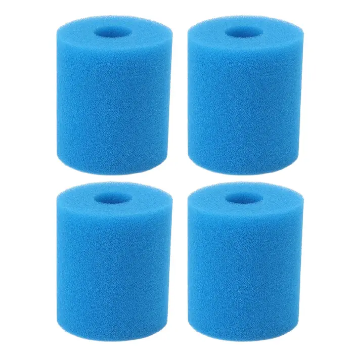 ZK20 4 pièces éponge filtrante de piscine réutilisable lavable TYPE H mousse filtrante de piscine po