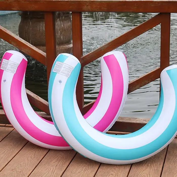 Bouées de piscine en PVC étanches en forme de U pour adultes