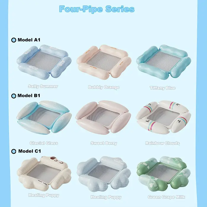 1 flotteur gonflable pour piscine
