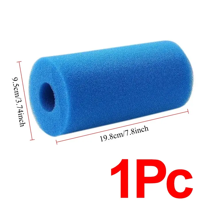 Cartouche de mousse éponge filtrante bleue pour piscine, nettoyeur de piscine, média filtrante de re