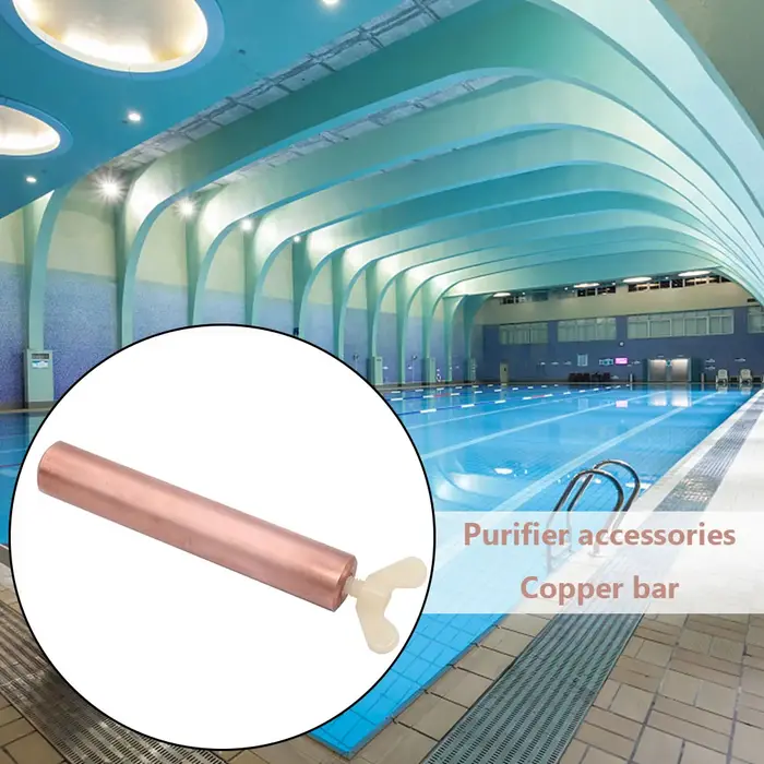 Anode en cuivre solaire pour ioniseur de piscine