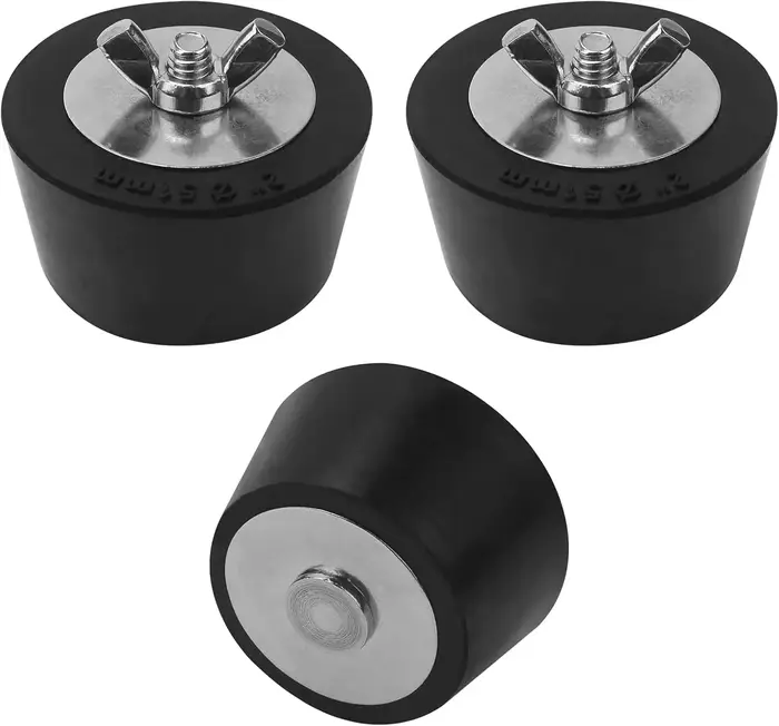 Bouchons de piscine antigel d'hiver en caoutchouc-bouchons d'hivernage extensibles avec vis SS pour le scellage des