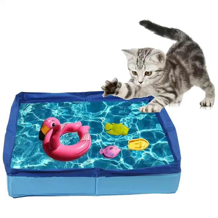 Piscine pliable en PVC pour animaux de compagnie