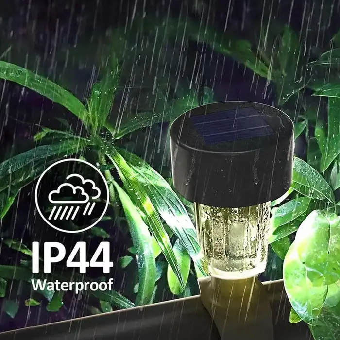 1/6 pièces LED lampe solaire piscine lumières étanche