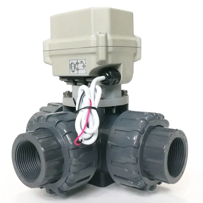 Ture Union – vanne d'eau électrique 3 voies 2 "