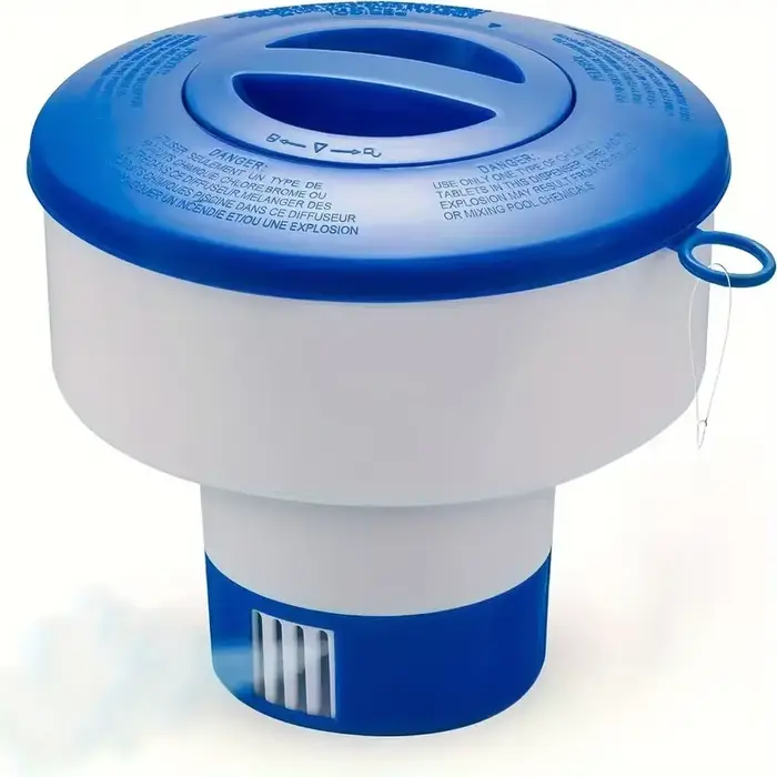Distributeur flottant durable pour piscine – Stérilisateur automatique pour comprimés de chlore, flo