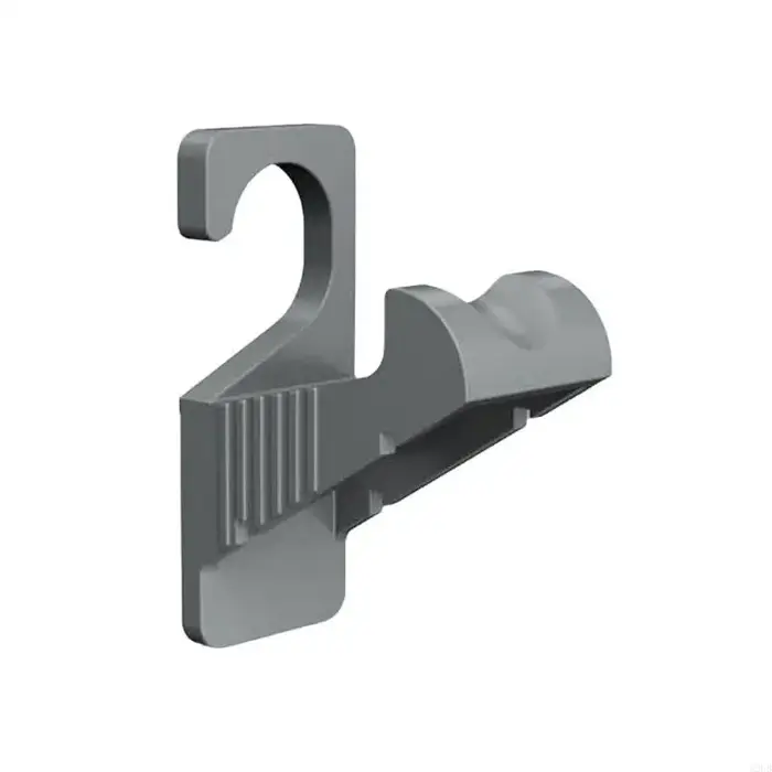 Support tuyau piscine en plastique