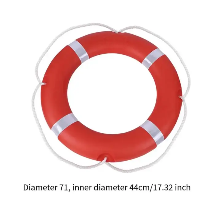 Anneau de lancer de sécurité pour bateau