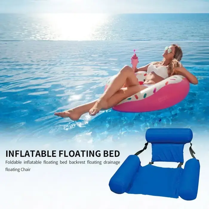 Hamac aquatique gonflable pliable