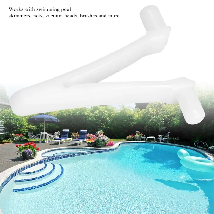 Pièces de fixation de poteau de piscine en résine à Clip en V