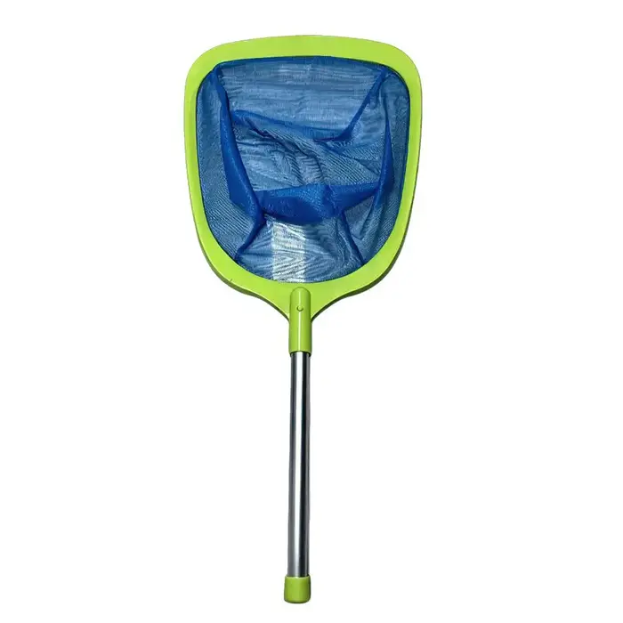 Équipement de nettoyage en profondeur pour piscine : Ensemble combiné de filet à feuilles avec perch