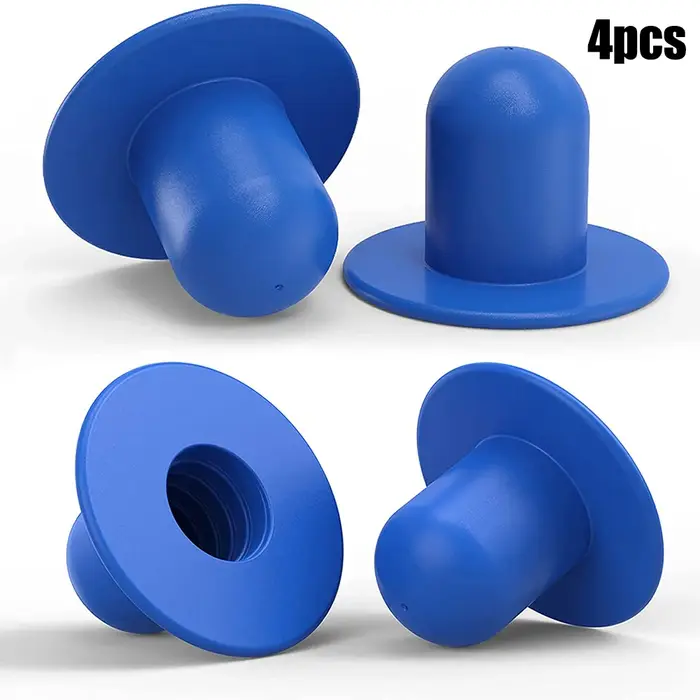 Kit de bouchons muraux pour piscine, 4 pièces, raccord de piscine au sol, filtre, trou de pompe, bou
