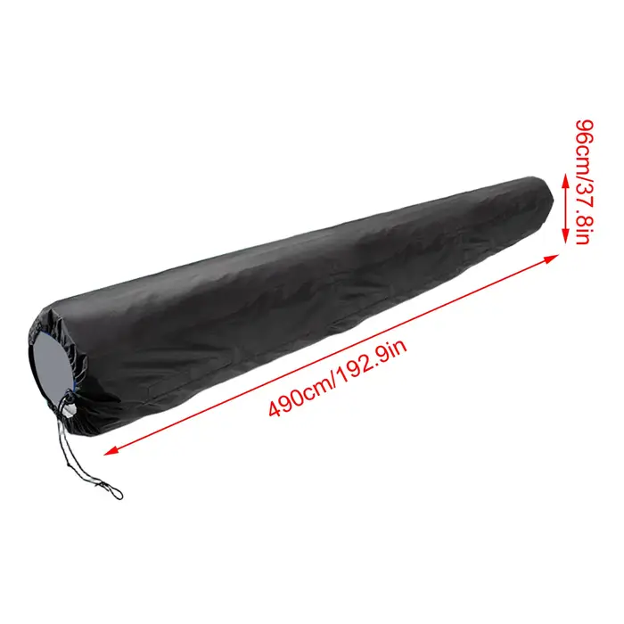 Couverture de protection de bobine solaire de piscine d'été tissu Oxford