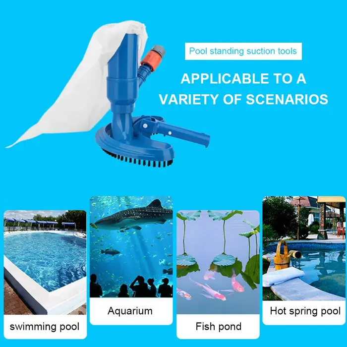 Sac d'Aspiration en Plastique OPP à Mailles Fines pour Nettoyeur de Piscine