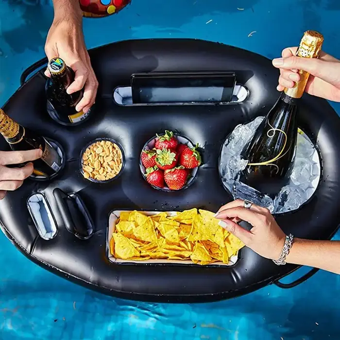 Support de Boissons Gonflable pour Piscine